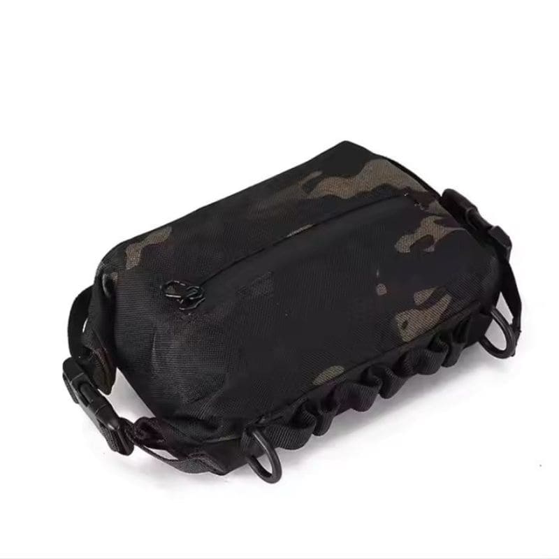 Tactical Wet Wipes Holder - Compact & Durable for Outdoor, Camping, Hiking & Emergency Use - Water-Resistant & Easy-Access Pouch for On-The-Go Convenience
