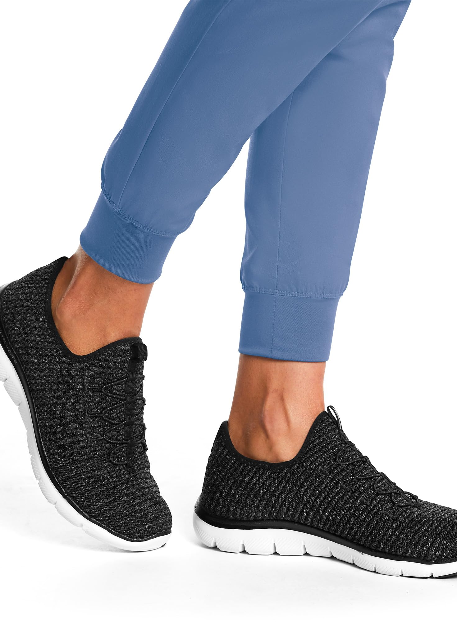 Maevn EON Sport Women's Stretchy Elastic Waist Jogger Pants - Comfortable Workout & Lounge Pants for Yoga, Running, Gym and Casual Wear