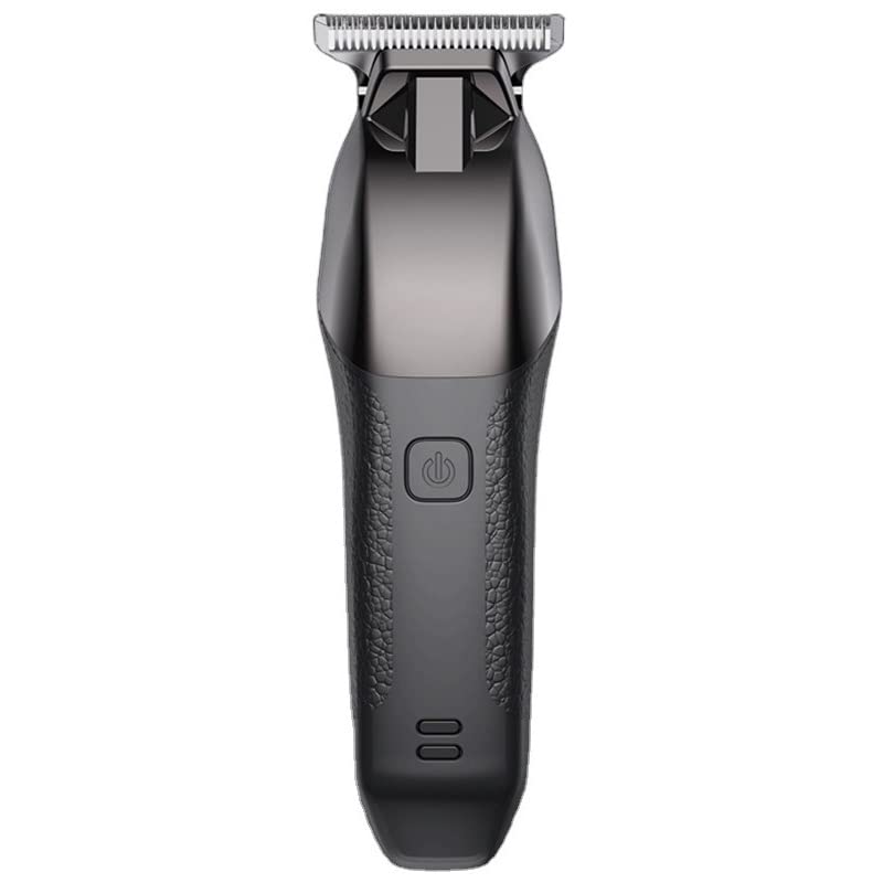 Professional Rechargeable Cordless Hair Clippers for Men - T-Shaped Contour Finishing Electric Trimmer with Precision Blades | Black | Home Grooming & Barber Salon Use