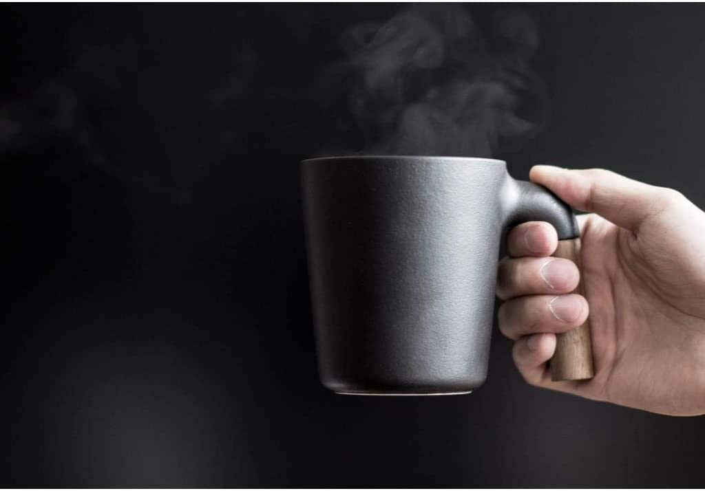 Premium HMM Mugr Insulated Coffee Cup - Charcoal Black | Keeps Drinks Hot or Cold for Hours | Perfect for Home, Office & Travel