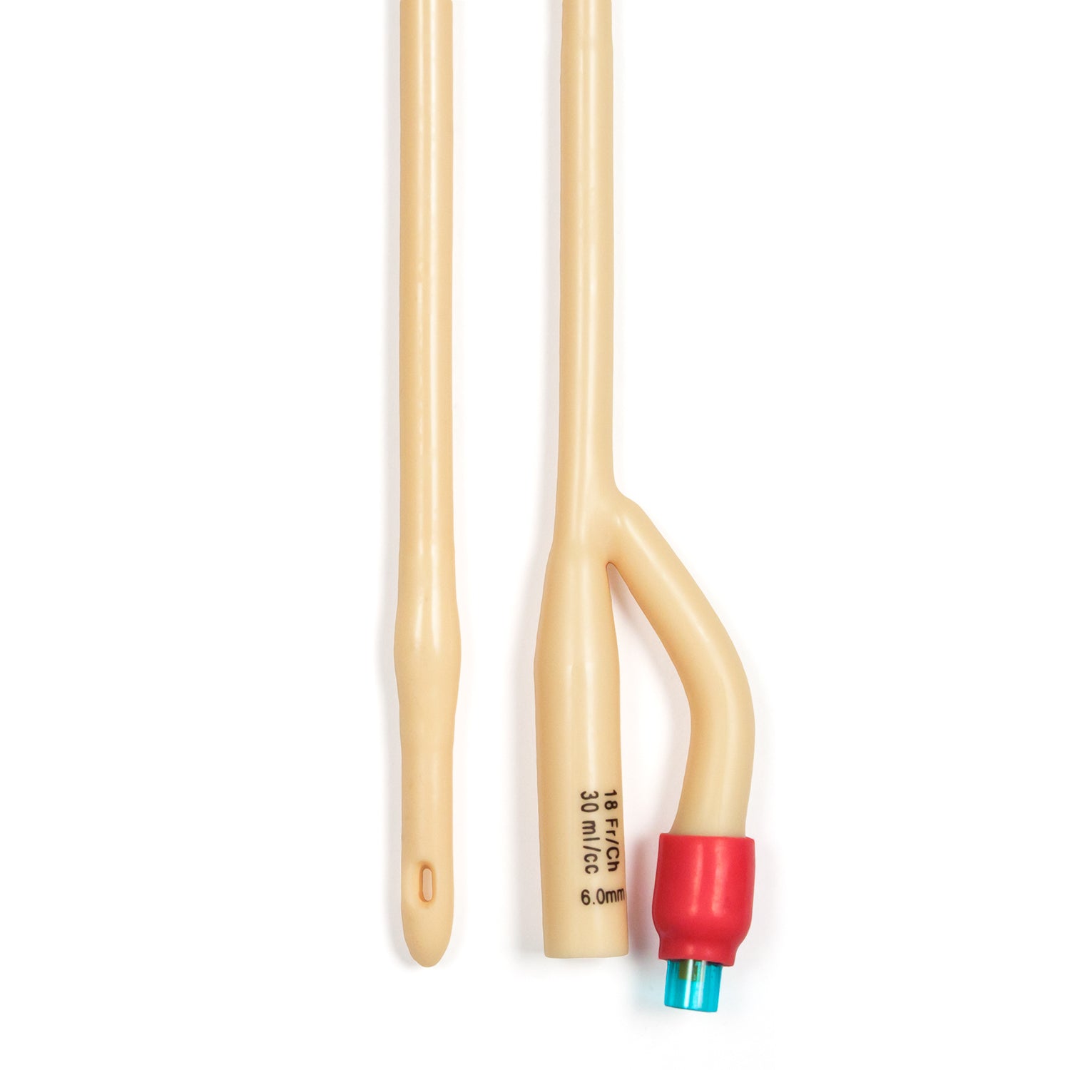 Dynarex 4958 Foley Catheter - Sterile Latex-Free Urinary Catheter (Case of 10) for Hospital, Home & Nursing Care Use