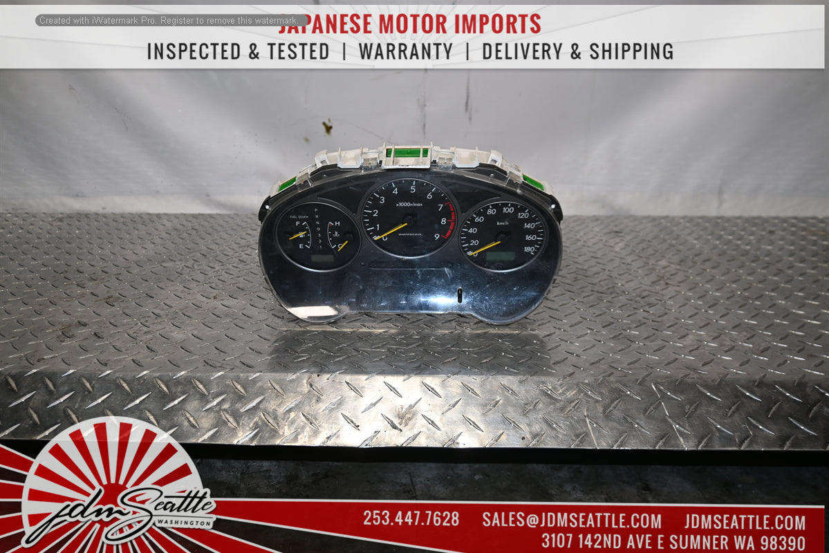 2002-2003 Subaru Impreza WRX Turbo GDA JDM Speedometer Gauge Cluster (KM/H, A/T) - Perfect for WRX Restoration & Performance Upgrades