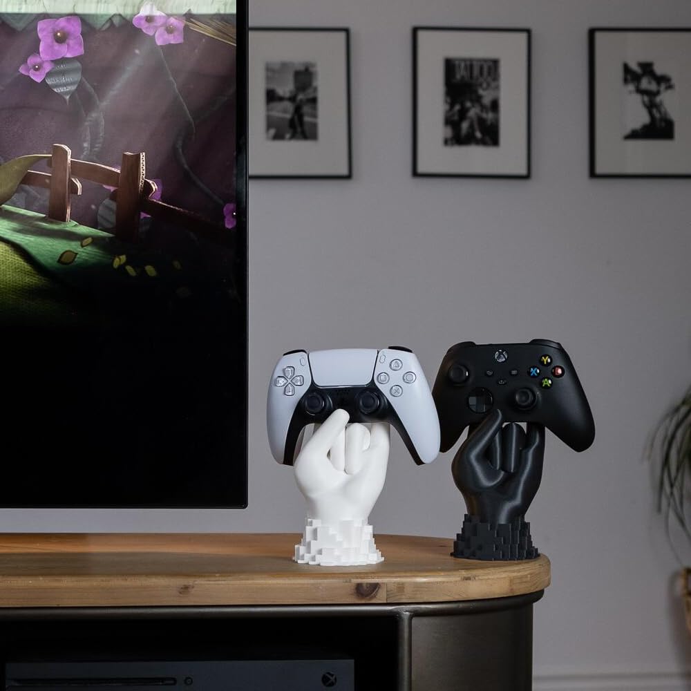 Handheld Game Controller Stand - Black | Perfect for Gaming & Storage