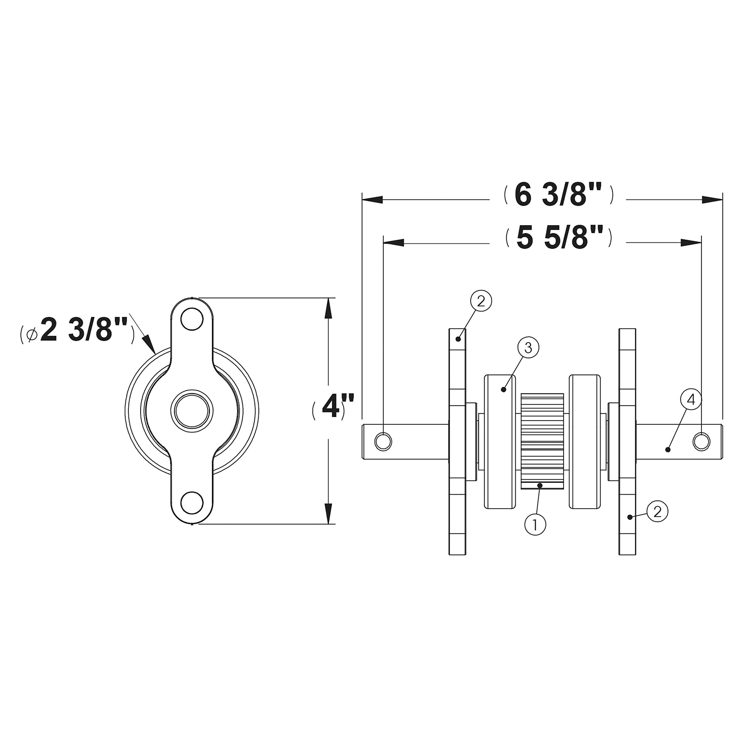 AP Products 014-281331 US Made Gear Pack 2X2 Without Roll Pins - Perfect for Industrial Machinery Repair & Automotive Maintenance