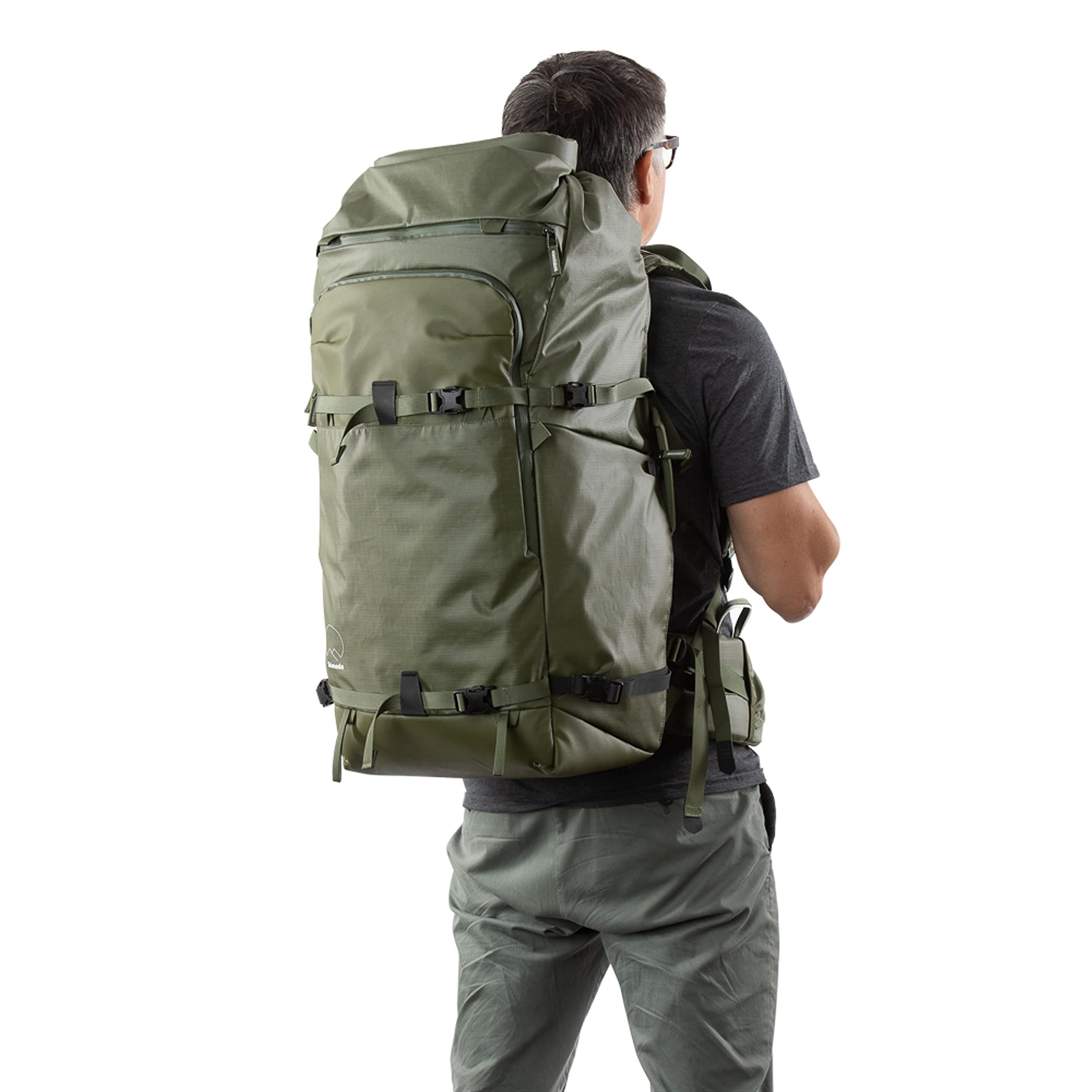 Shimoda Action X70 Waterproof Camera Backpack - Modular Core Unit with Removable Inserts (Sold Separately) - Army Green (520-108) - Perfect for Outdoor Photography, Hiking & Travel Adventures