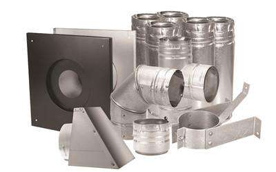 England's Stove Works Summers Heat DuraVent Venting Kit - High Efficiency Wood Stove Pipe System for Home Heating - Perfect for Fireplaces, Cabins & Outdoor Living Spaces
