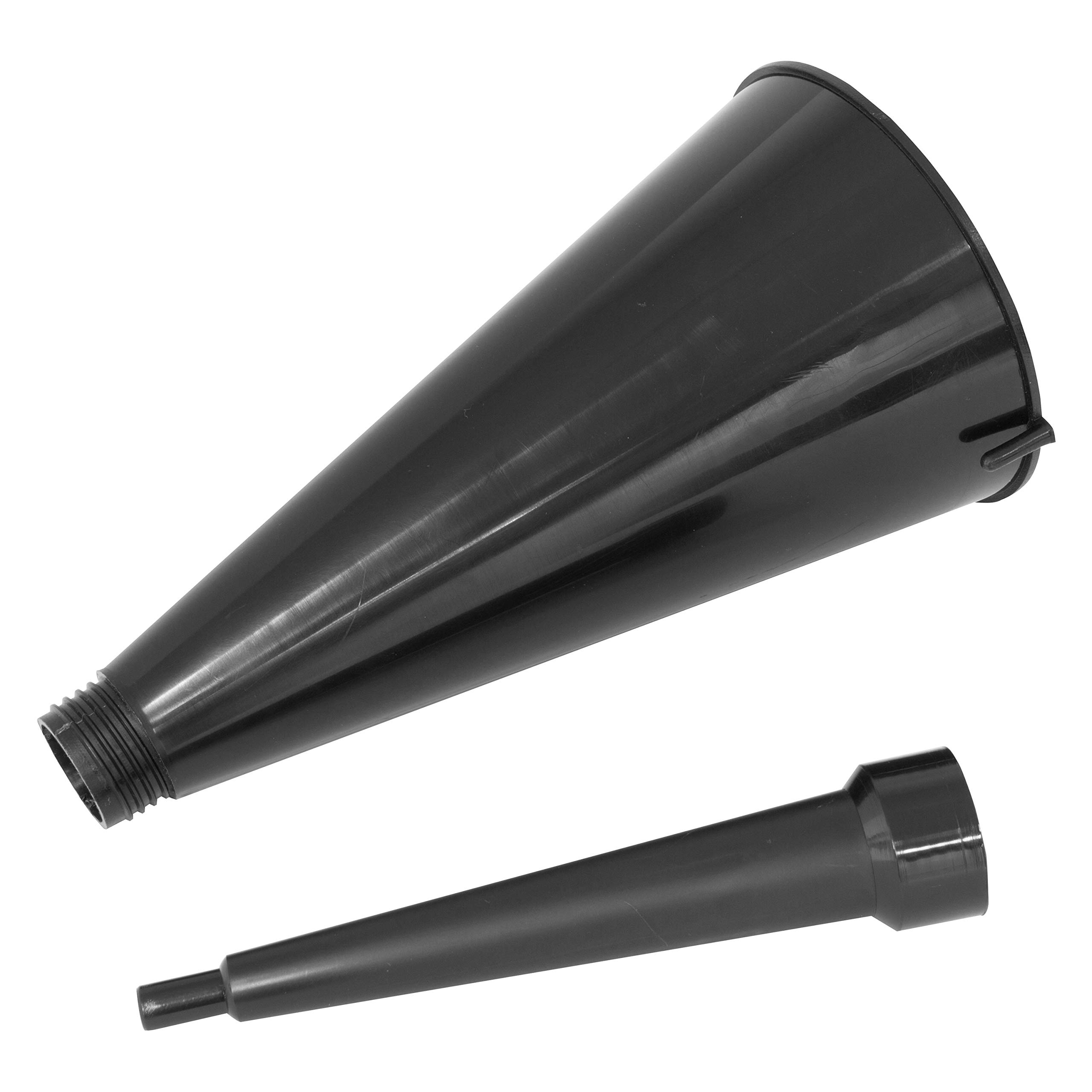 Lisle 19802 Threaded Oil & Transmission Funnel - Universal Fit for Cars, Trucks & Motorcycles - Easy Fill for Engine Oil, Transmission Fluid & Coolant - Durable Automotive Funnel for DIY Mechanics & Professional Use