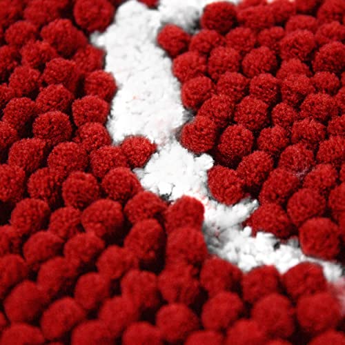 Red w Paw Print