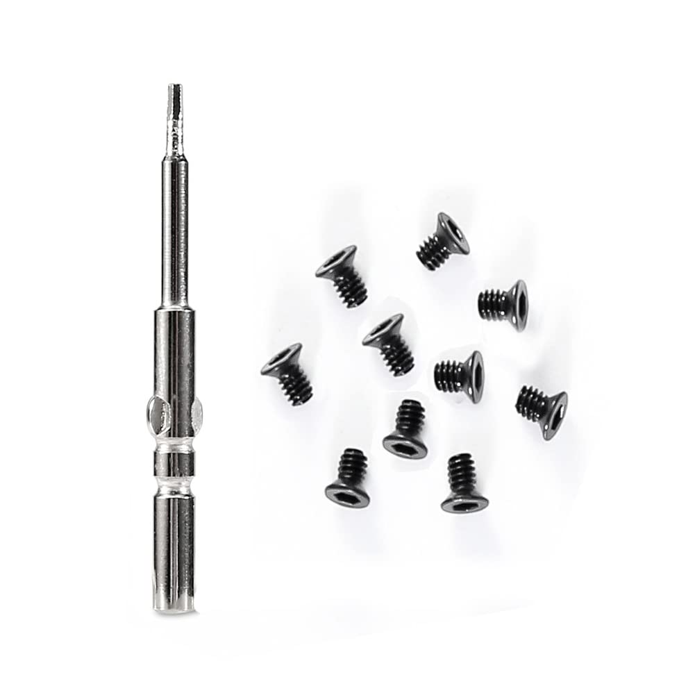 20-Piece Screw Set with Screwdriver for RFID Blocking Minimalist Aluminum Slim Wallet - Perfect for Travel, Business & Everyday Use