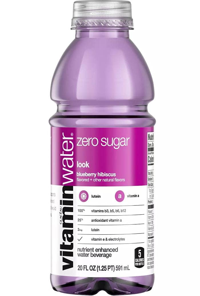 Vitamin Water ZERO Sugar Variety Pack - 12 Pack, 20 fl Oz Bottles | Electrolyte-Enhanced Flavored Water with Essential Vitamins (Rise, Shine, Ice, Look, Gutsy, XXX) | Perfect for Hydration, Workouts, Office & On-the-Go Lifestyle