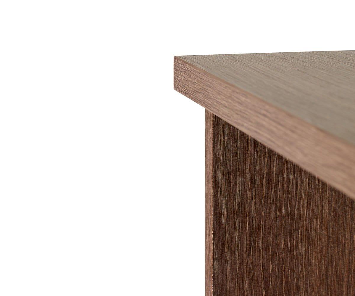 Inari Low Bookcase - Modern Wooden Bookshelf for Living Room, Bedroom & Office - Stylish Storage Solution for Books, Decor & Essentials