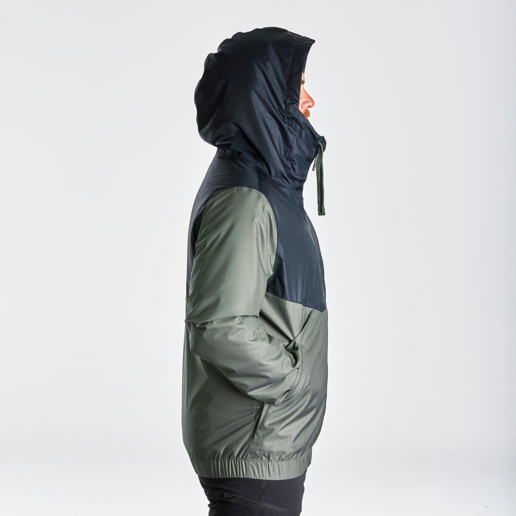 Quechua SH100 Waterproof Winter Jacket for Men - Lightweight Insulated Cold Weather Coat for Hiking, Skiing & Outdoor Activities
