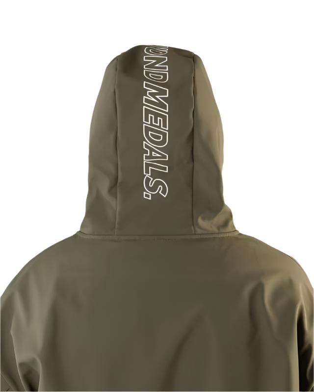 Beyond Medals Softshell Hoodie 2025 - Lightweight Waterproof Windbreaker Jacket for Running, Hiking & Outdoor Activities | Men's & Women's Athletic Pullover
