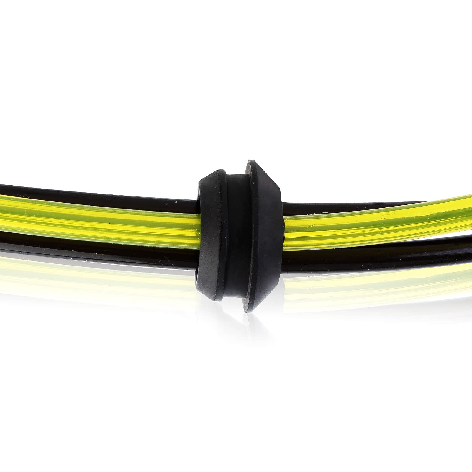 Echo Fuel Gas Tank Grommet Kit with Fuel Line Filter, Primer Bulb & Spark Plug - Compatible with Echo Blower, Tiller, Cultivator, Pruner, String Trimmer & Brushcutter - Fits PB-265LN, PB-265L, GT200, GT225, PE200, PE225, PPF225, SRM211 Models - Perfect for Lawn Maintenance, Landscaping & Gardening Equipment Repair
