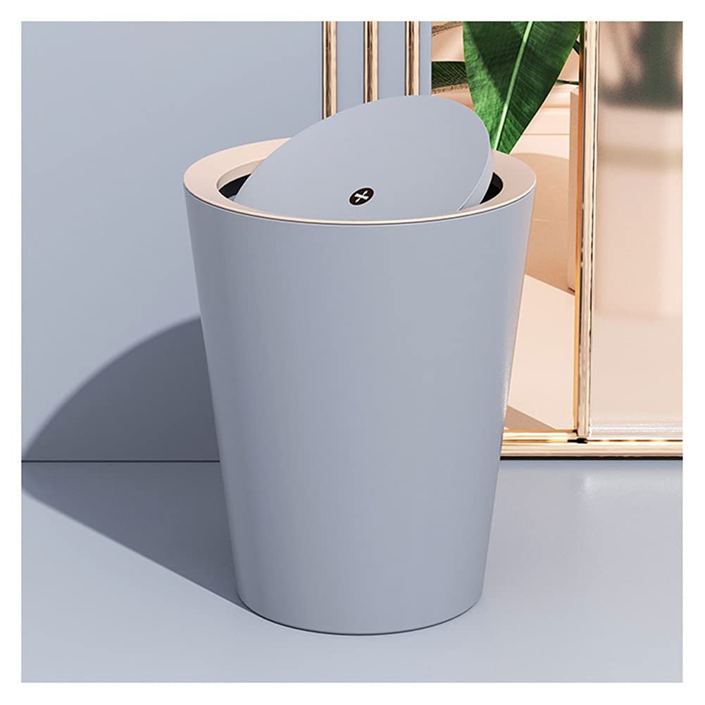 Nordic Style Swing Lid Trash Can - 12L Stainless Steel Garbage Bin with Pedal for Kitchen, Office, Living Room, Bedroom & Bathroom | Odor-Control Indoor Waste Basket (Color: Chrome) - Perfect for Modern Homes & Workspaces