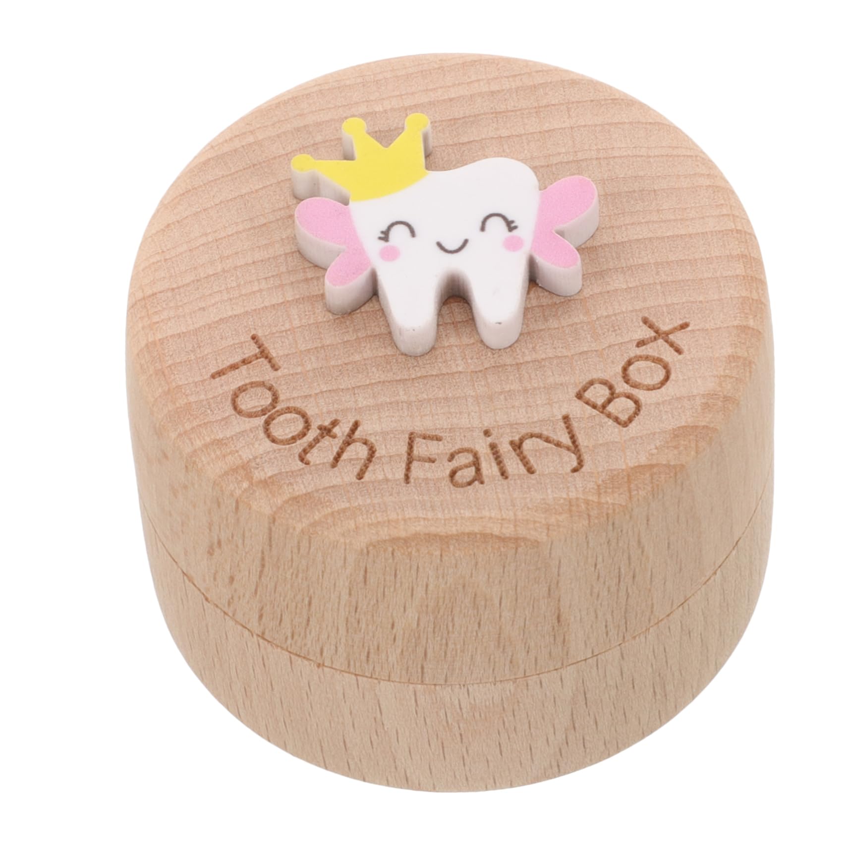 Premium Wooden Baby First Tooth Keepsake Box - Safe & Eco-Friendly Tooth Storage Holder for Children's Milestone Memories | Perfect for Baby Showers, Christenings & First Birthday Gifts