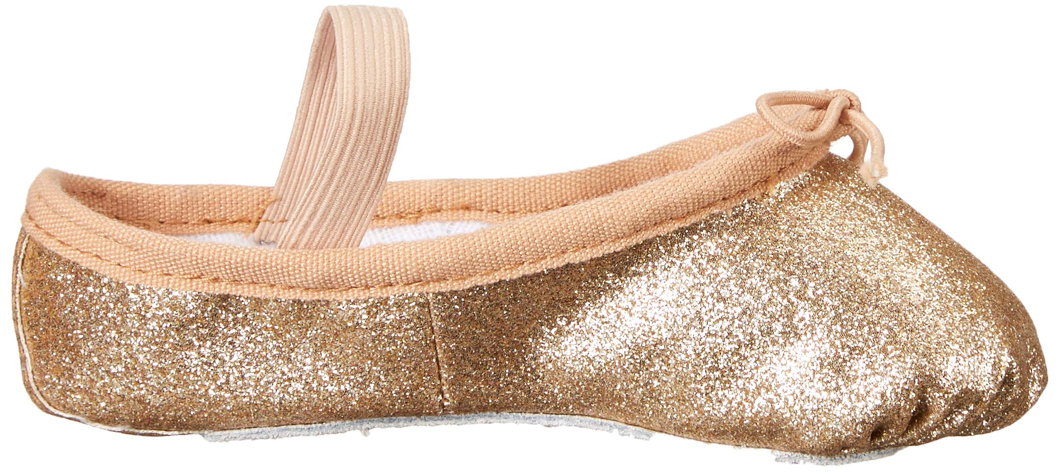 Bloch Girls Glitter Ballet Shoes - Sparkly Dance Slippers for Ballet Class, Recital & Performance (Toddler to Youth Sizes)