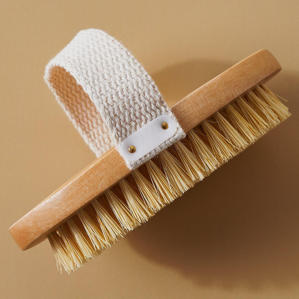 Premium Dry Body Brush for Exfoliation & Lymphatic Drainage - Natural Bristles for Smooth Skin - Perfect for Cellulite Reduction & Spa-Like Home Care