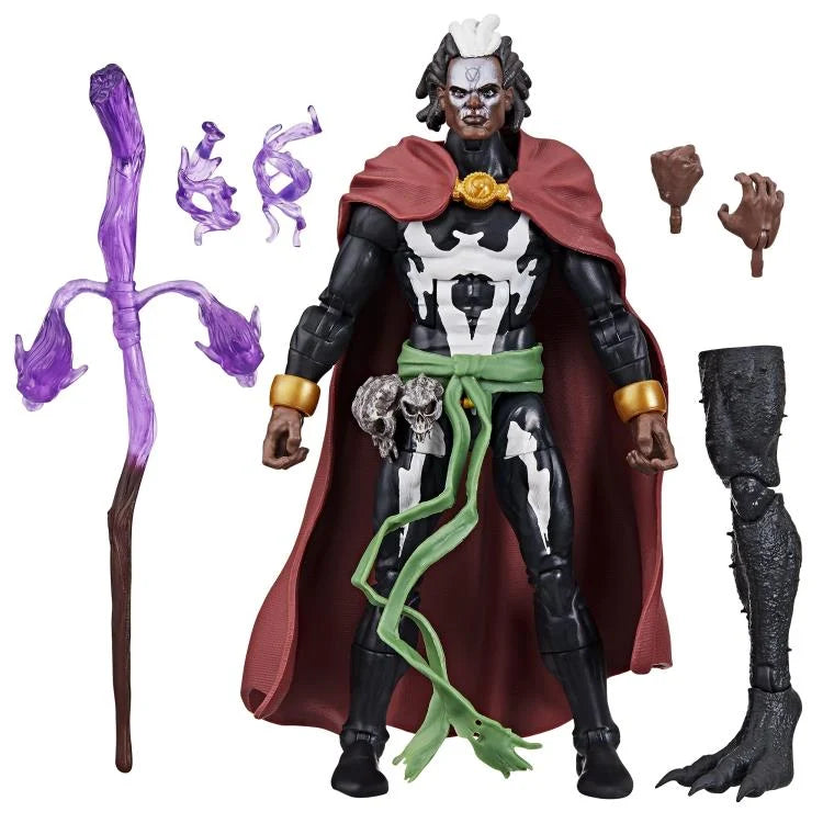Brother Voodoo Marvel Legends Action Figure with Blackheart BAF - Collectible 6-Inch Superhero Toy for Display & Role Play | Perfect for Marvel Fans & Comic Book Collectors