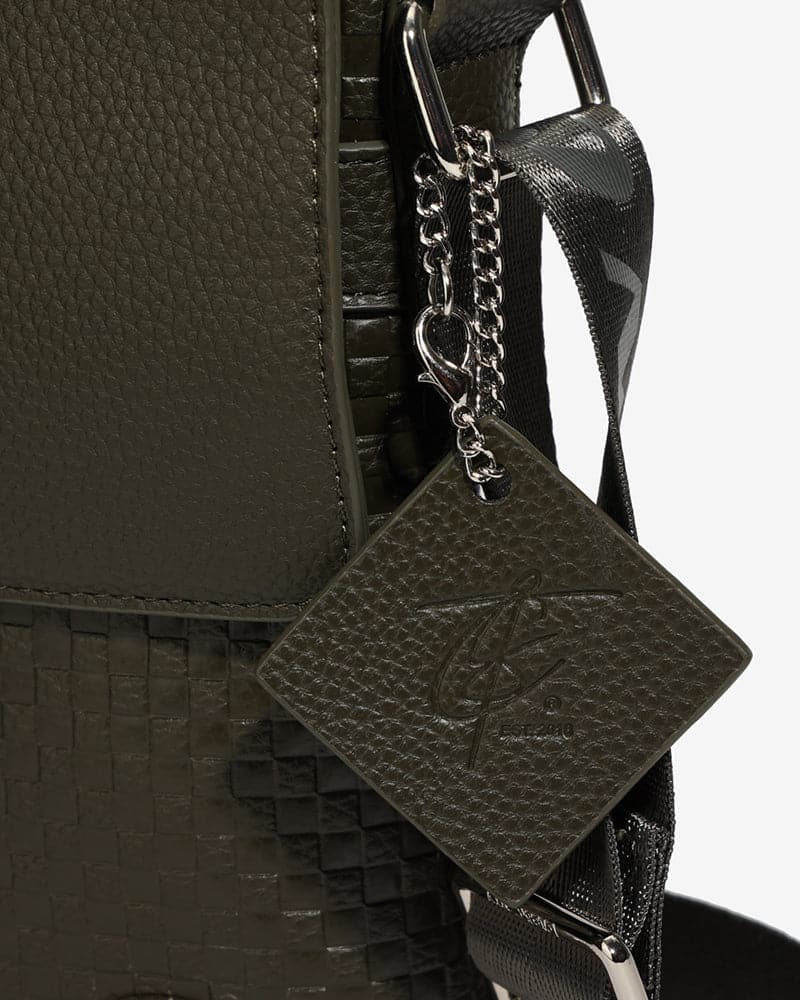 Bodega Crossbody Messenger Bag for Men & Women - Olive Green Waterproof Shoulder Bag - Perfect for Travel, Work & Daily Use