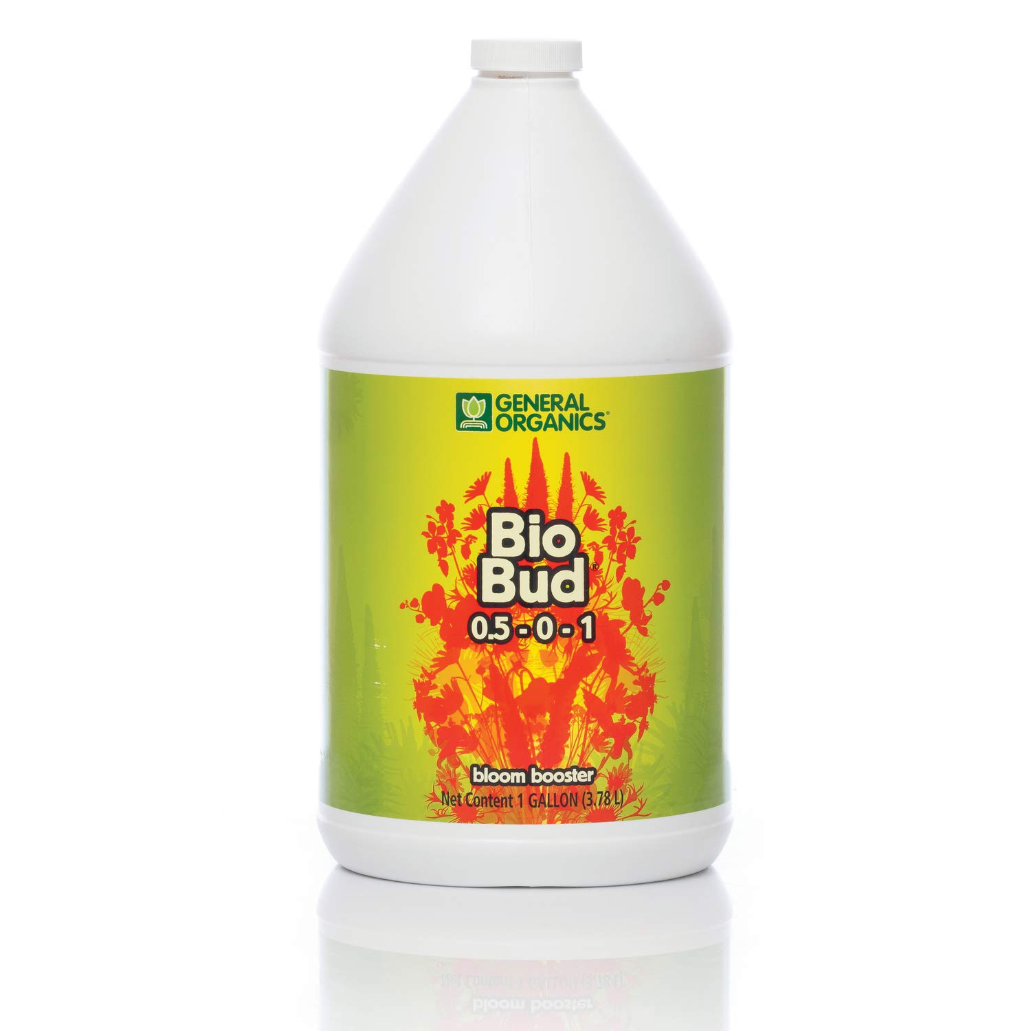 General Organics BioBud Organic Bloom Booster Plant Food 0.5-0-1 NPK - 1 Gallon for Hydroponics & Soil Gardening - Enhances Flowering & Fruit Development for Indoor/Outdoor Plants