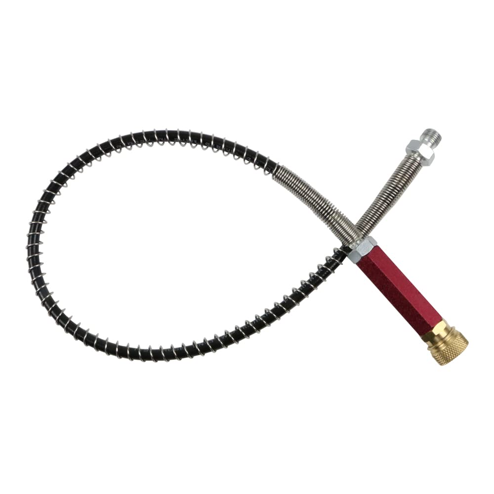 4500psi High Pressure PCP Air Hose - 20 Inch (50cm) with Water-Oil Separator & 8mm Female Quick Connector for Air Compressor - Perfect for PCP Air Rifles, Paintball Guns, and Scuba Tank Filling