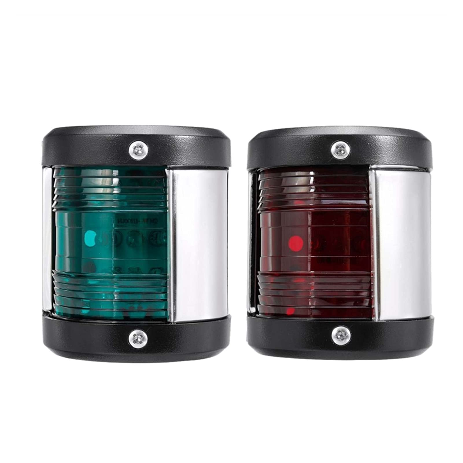 12V LED Marine Navigation Lights for Boats, Ships & Yachts - Waterproof Sailing Signal Warning Lights for Safe Night Cruising & Docking