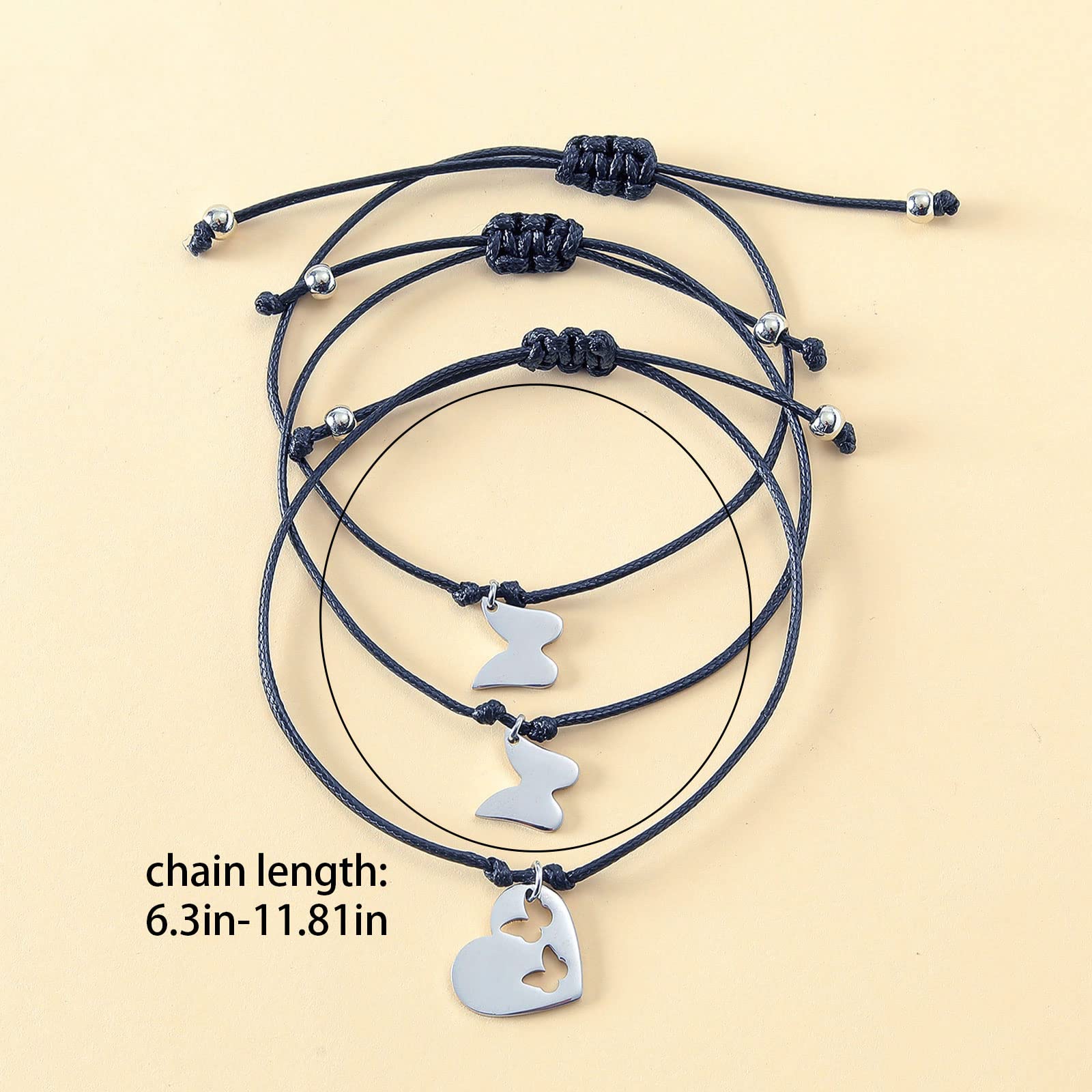 Matching Mother Daughter Bracelet Set - Heartwarming Gift for Mom & Daughter - Christmas, Birthday, Anniversary Present - Perfect for Family Bonding & Special Occasions