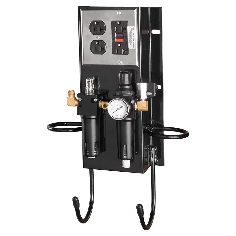 Challenger B10264A Air Electric Work Station for 2 Post Lift - Heavy Duty Auto Repair Shop Equipment for Professional Mechanics & Garage Use