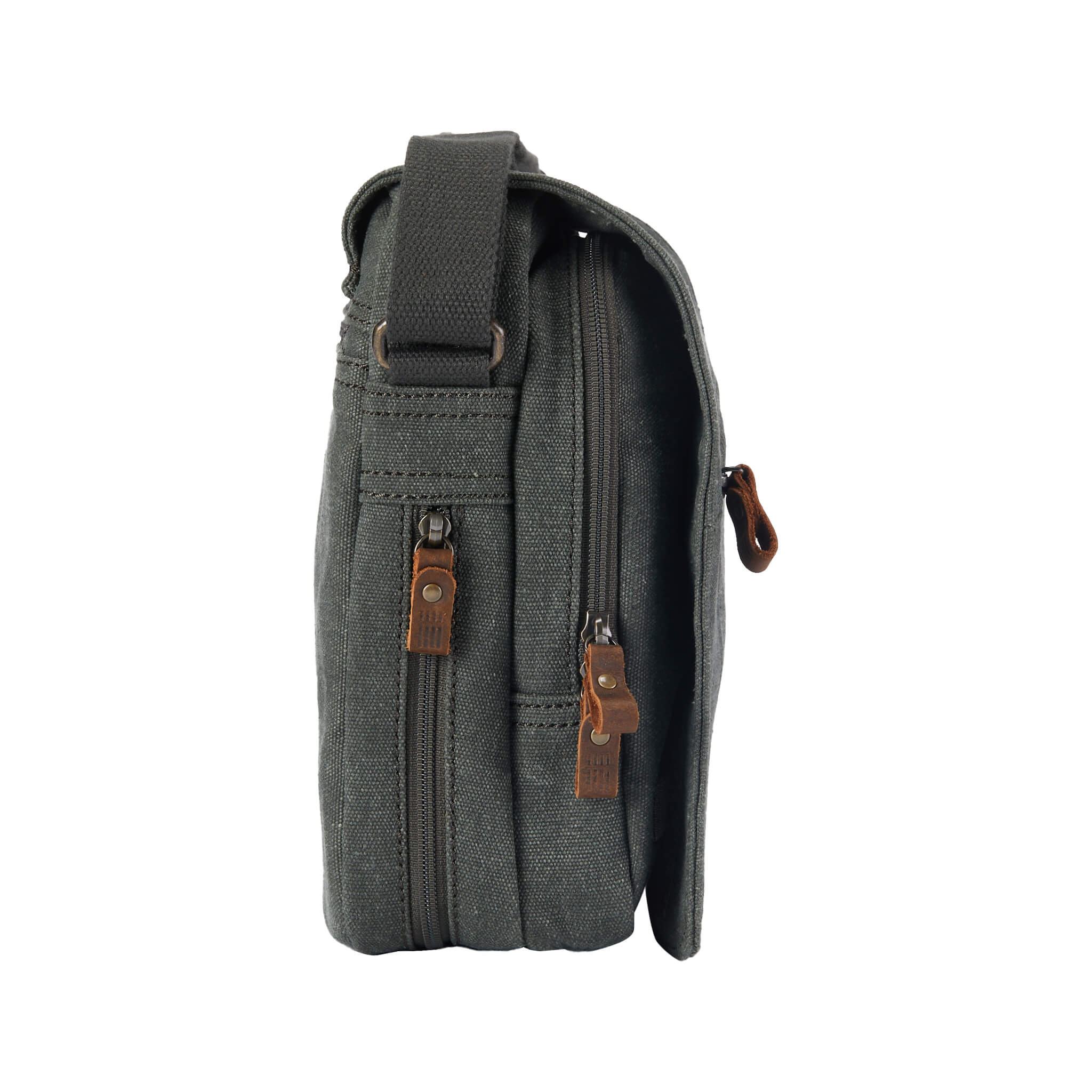 Troop London Classic Canvas Crossbody Bag for Men & Women - Stylish & Durable Shoulder Bag for Travel, Work & Everyday Use