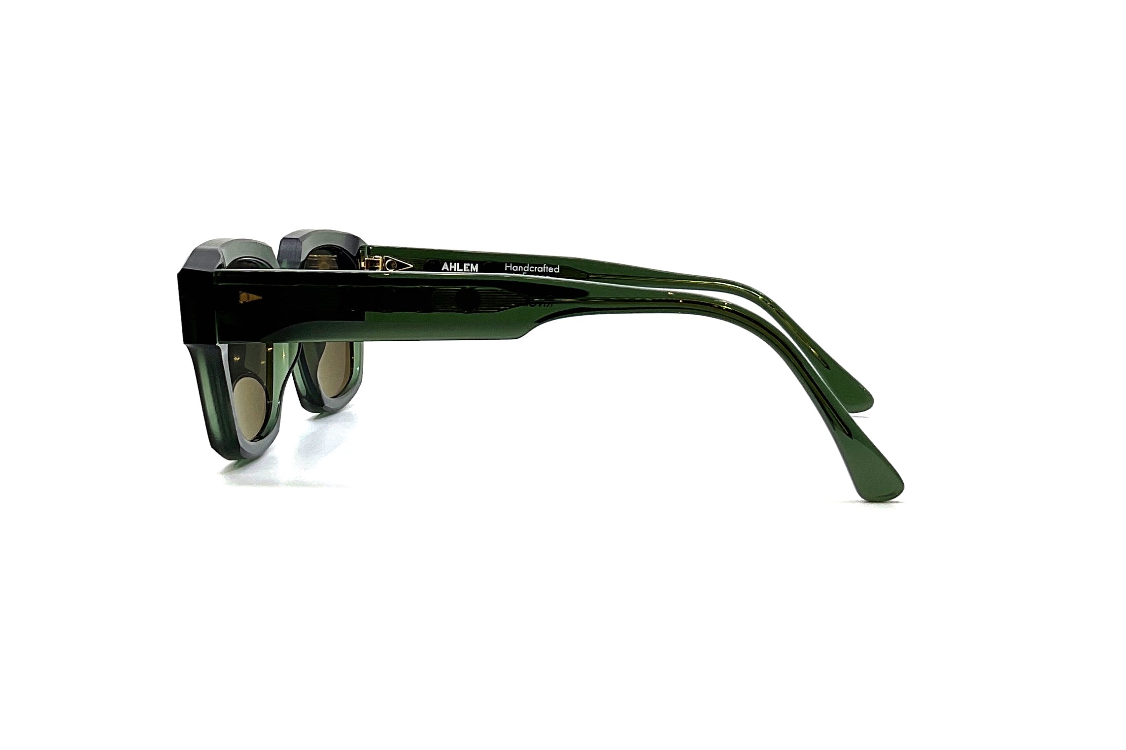 Ahlem Rivoli Sunglasses - Dark Green Polarized Lenses for UV Protection | Stylish & Durable for Outdoor Activities, Driving & Travel