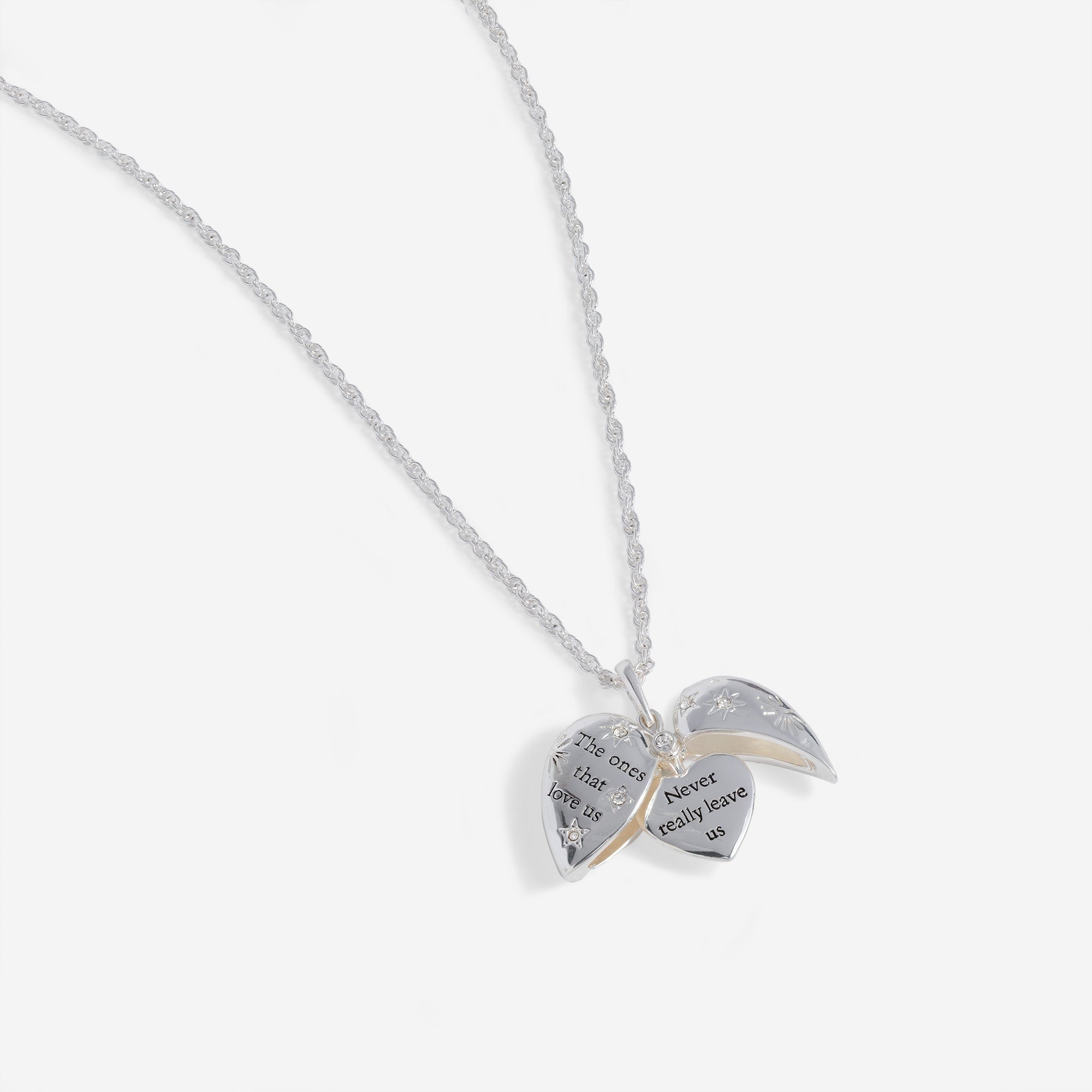 Harry Potter 'The Ones That Love Us' Locket Necklace - Gold Plated Heart Pendant with Chain - Perfect Gift for Fans, Cosplay & Special Occasions