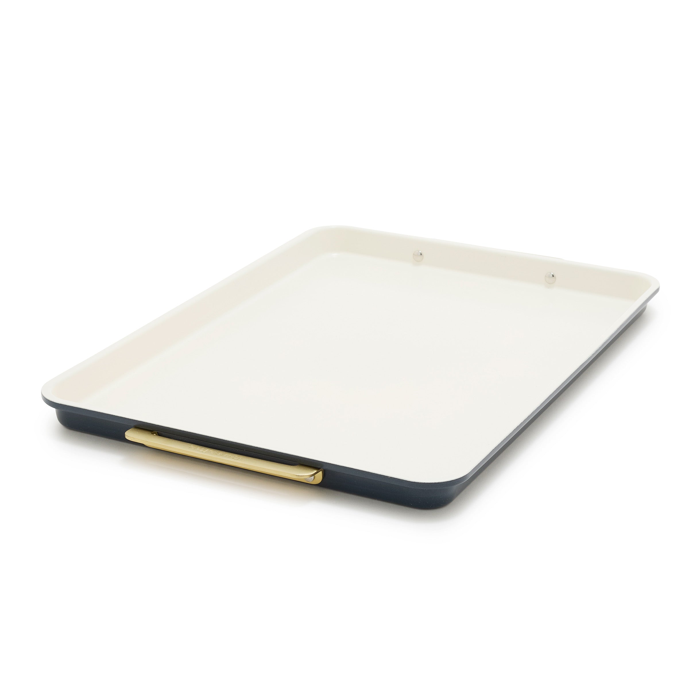 Premium Reserve Bakeware 13 x 18 Inch Half Sheet Pan - Heavy Duty Cookie Baking Sheet, Nonstick & Rust Resistant - Perfect for Baking Cookies, Roasting Vegetables, and Meal Prep