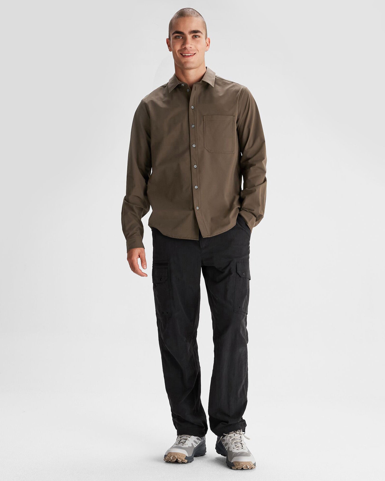 Men's Corsair Long Sleeve Shirt - Breathable Hiking & Outdoor Adventure Shirt for Men - Perfect for Camping, Trail Running and Mountain Climbing