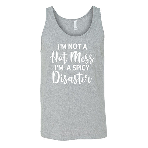 Funny Unisex T-Shirt - 'I'm Not A Hot Mess I'm A Spicy Disaster' Slogan Tee | Perfect for Casual Wear, Gifts & Humorous Occasions