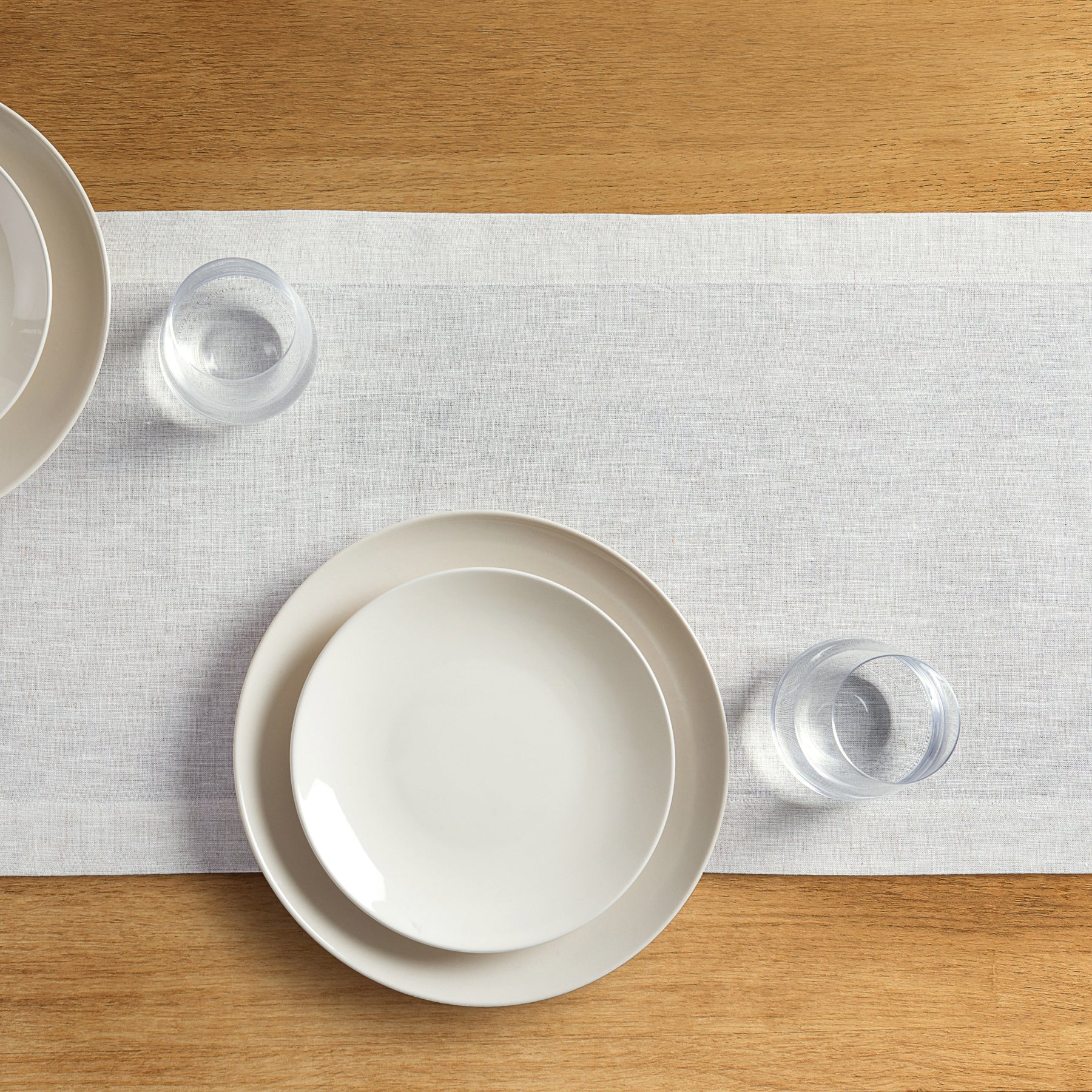 Sonoma Table Runner - Elegant Cotton Linen Dining Table Decor for Thanksgiving, Christmas & Wedding - Perfect for Holiday Home Decor & Party Settings