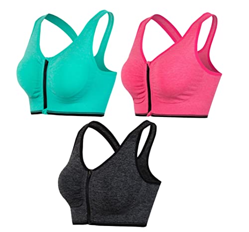 3 Pack: Grey Pink Light Blue