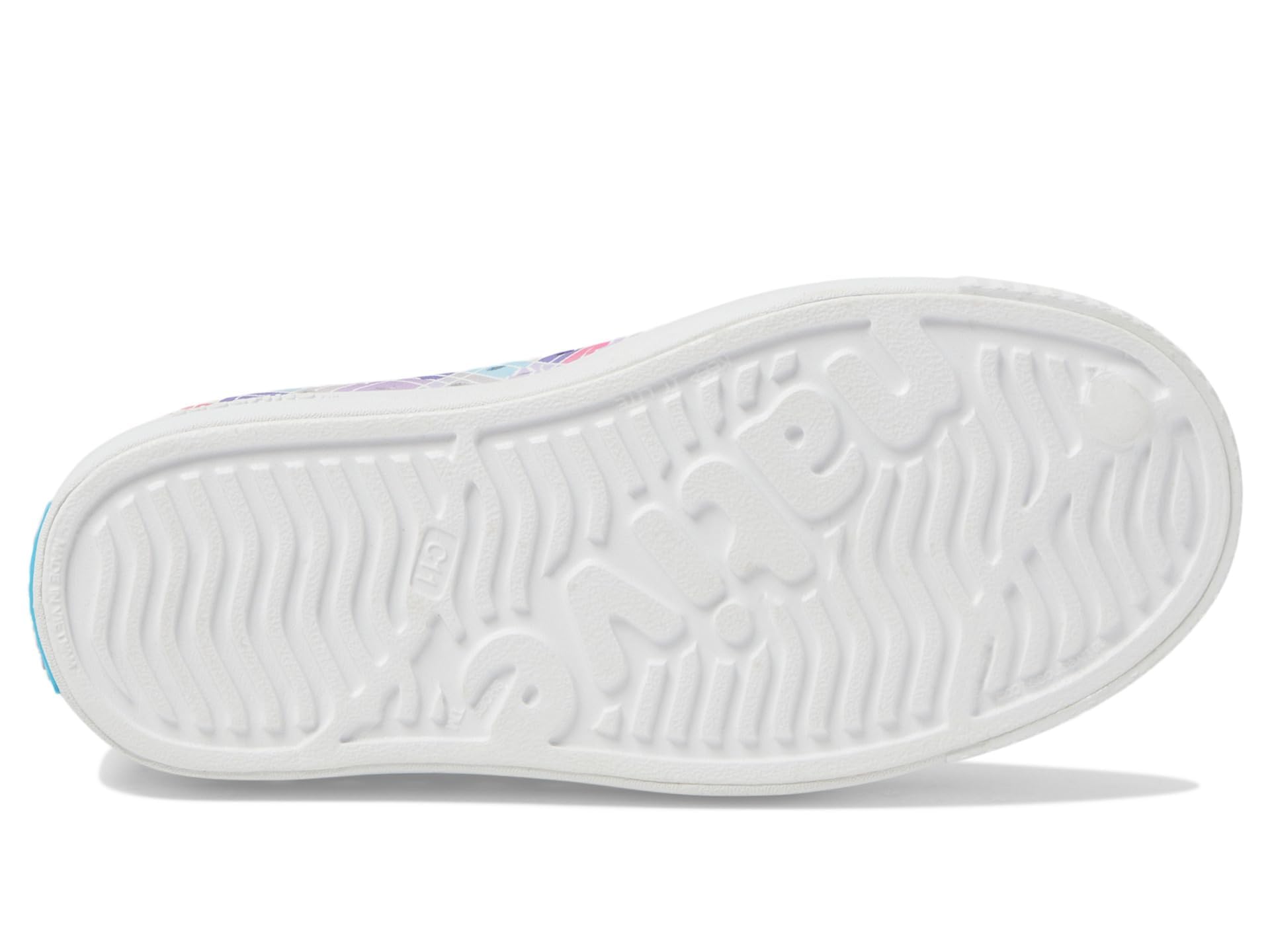 Native Shoes Kids Unisex Jefferson Sugarlite Print Sneakers - Lightweight & Comfortable for Little Kids - Perfect for School, Play & Everyday Wear