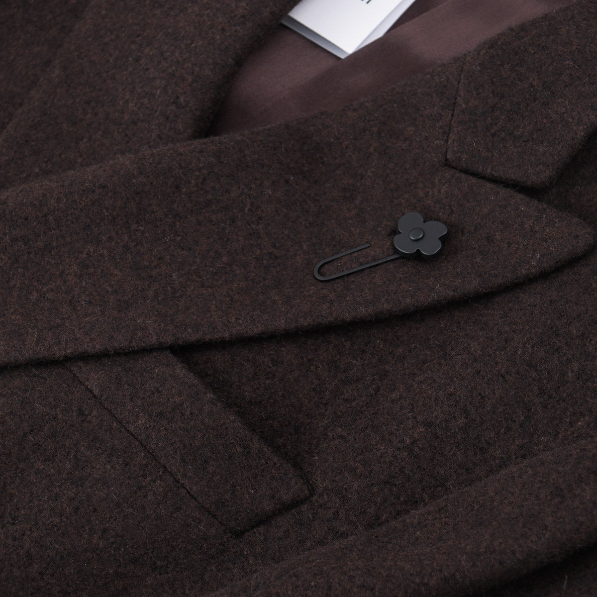 Luxury Lardini Soft Wool Silk Cashmere Overcoat for Men - Premium Winter Trench Coat with Elegant Design for Business, Office & Formal Occasions