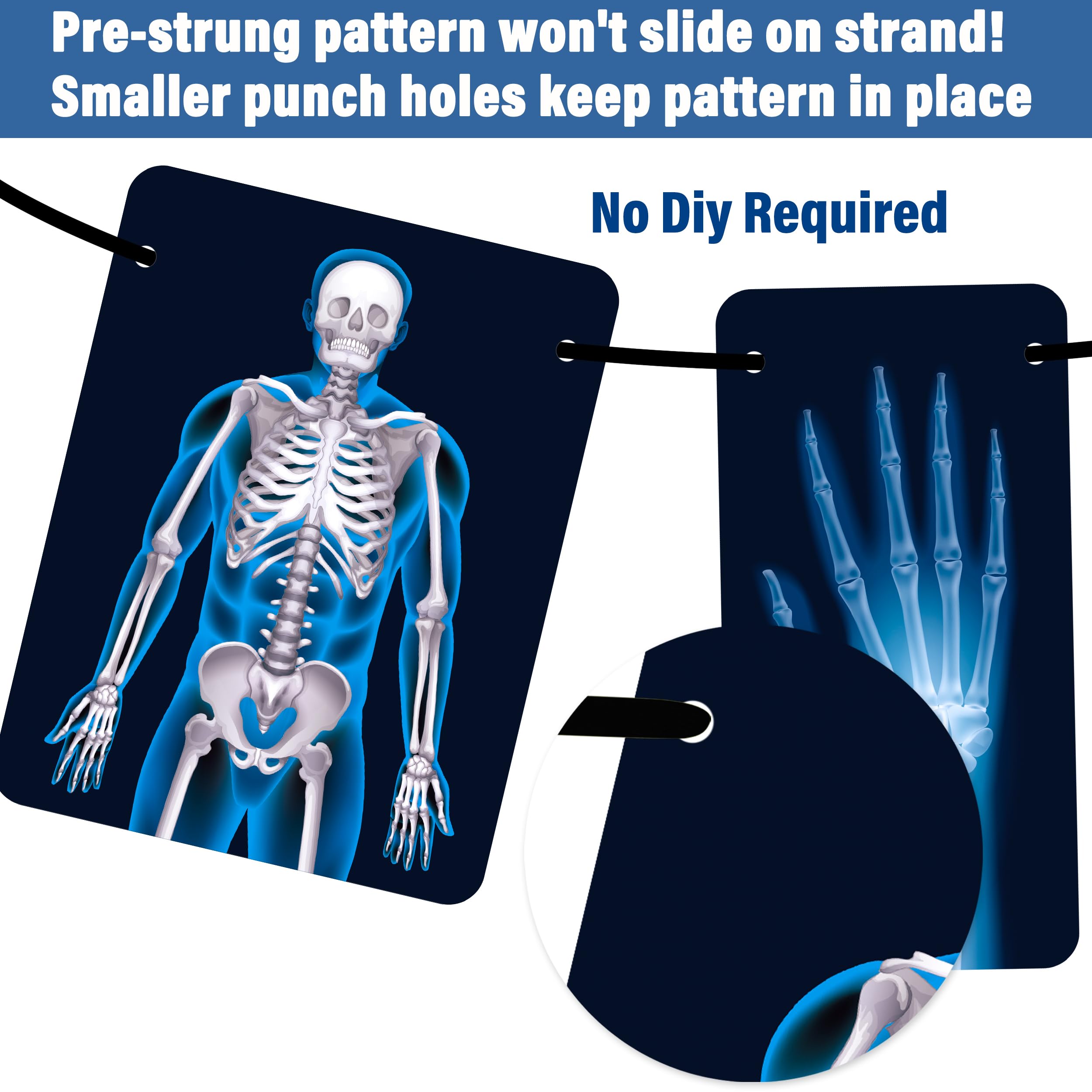 Radiology X-Ray Party Decorations - X-Ray Theme Banners & Garlands for Doctor Birthday, Medical Theme Party & Baby Shower Supplies | Perfect for Radiology Graduation, Healthcare Celebrations & Hospital-Themed Events