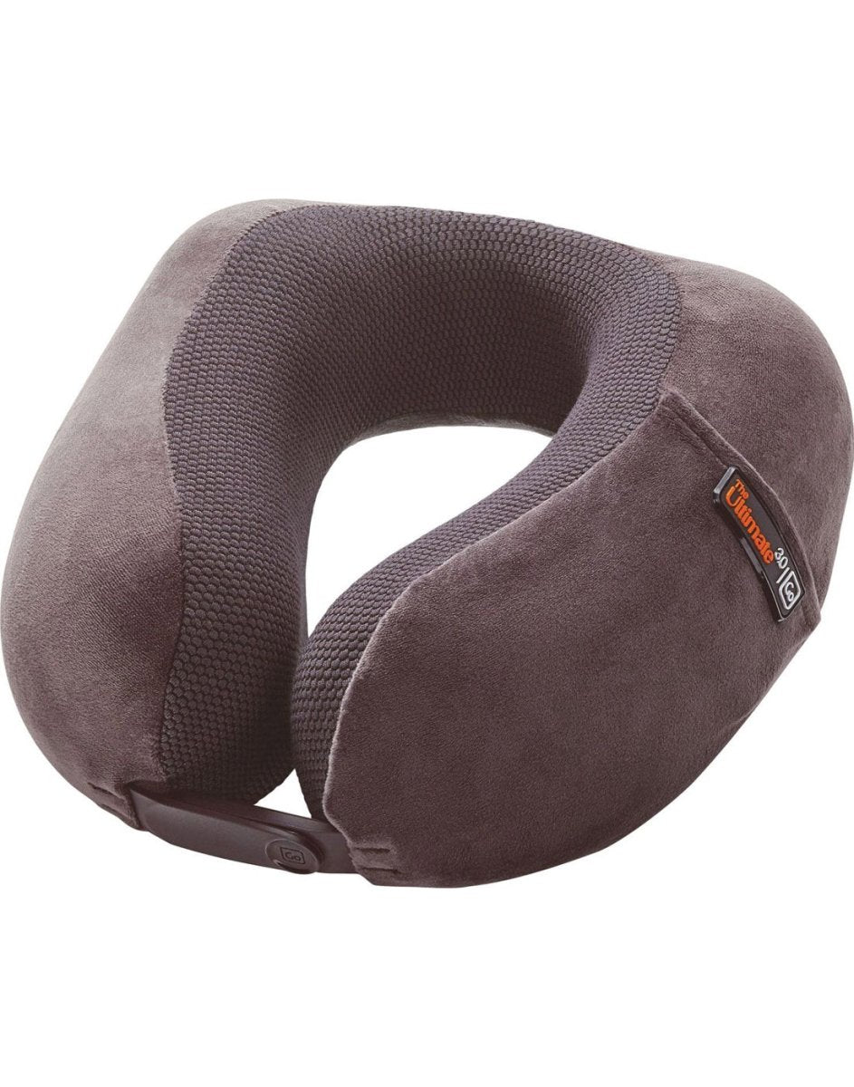 Go Travel Ultimate 3.0 Memory Foam Neck Pillow for Airplane, Car & Office - Ergonomic Support for Travel & Sleep Comfort