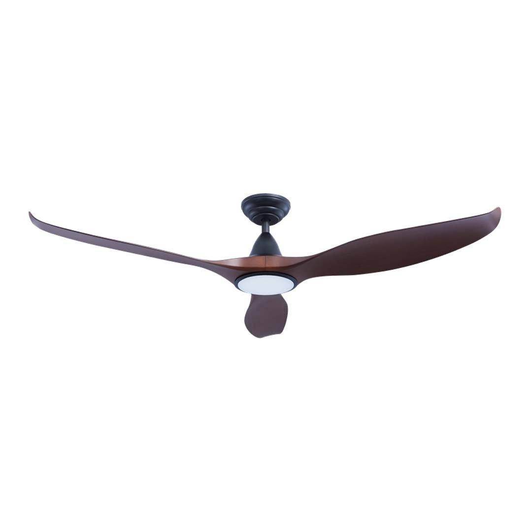 Efenz Tiffany 603 Ceiling Fan with Light - 60 LED Bulbs, BDC/WDC - Limited Edition Vintage Style - Perfect for Bedroom, Living Room & Porch Lighting