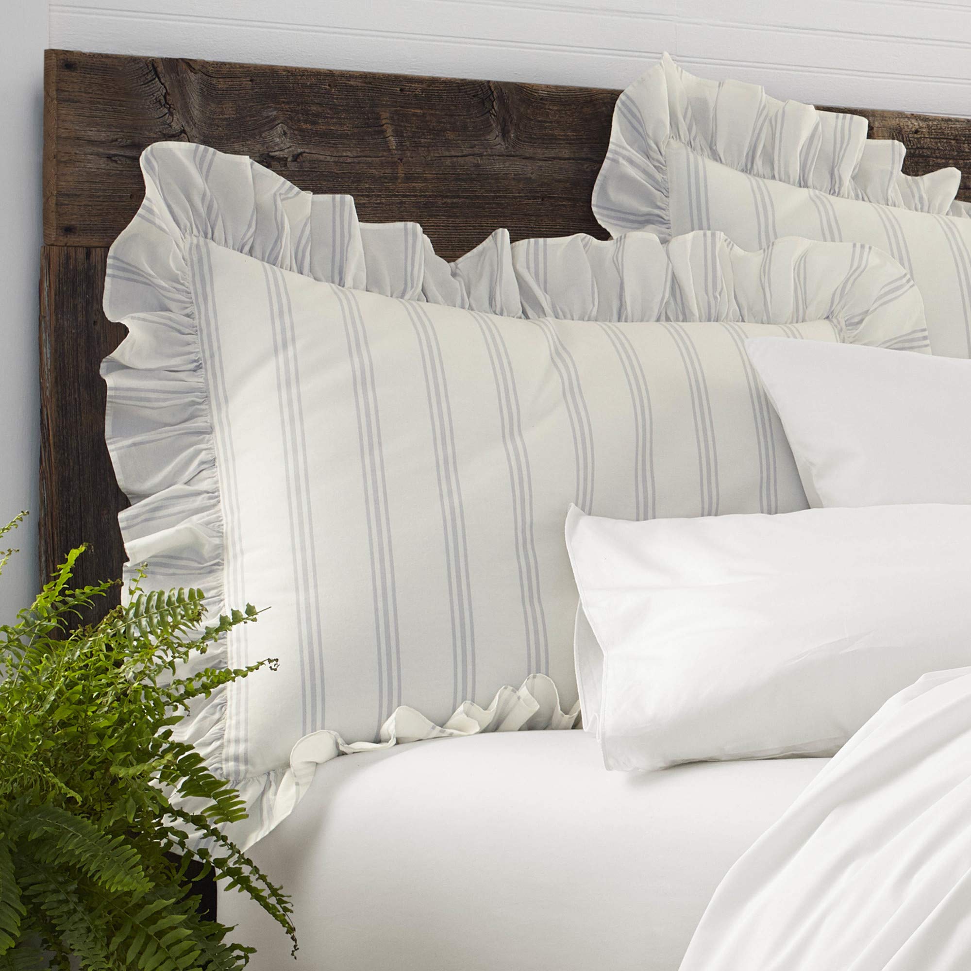 EcoPure 100% Organic Cotton King Size Comforter Set - Soft Gray Bedding for Luxurious Sleep | Perfect for Master Bedrooms, Guest Rooms & Cozy Nights