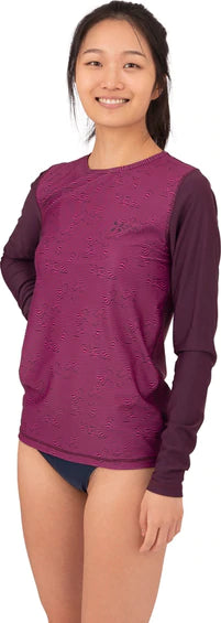 Women's Coastal Long Sleeve Shirt - Comfortable Casual Blouse for Beach, Travel & Everyday Wear | Trendy Past Season Style