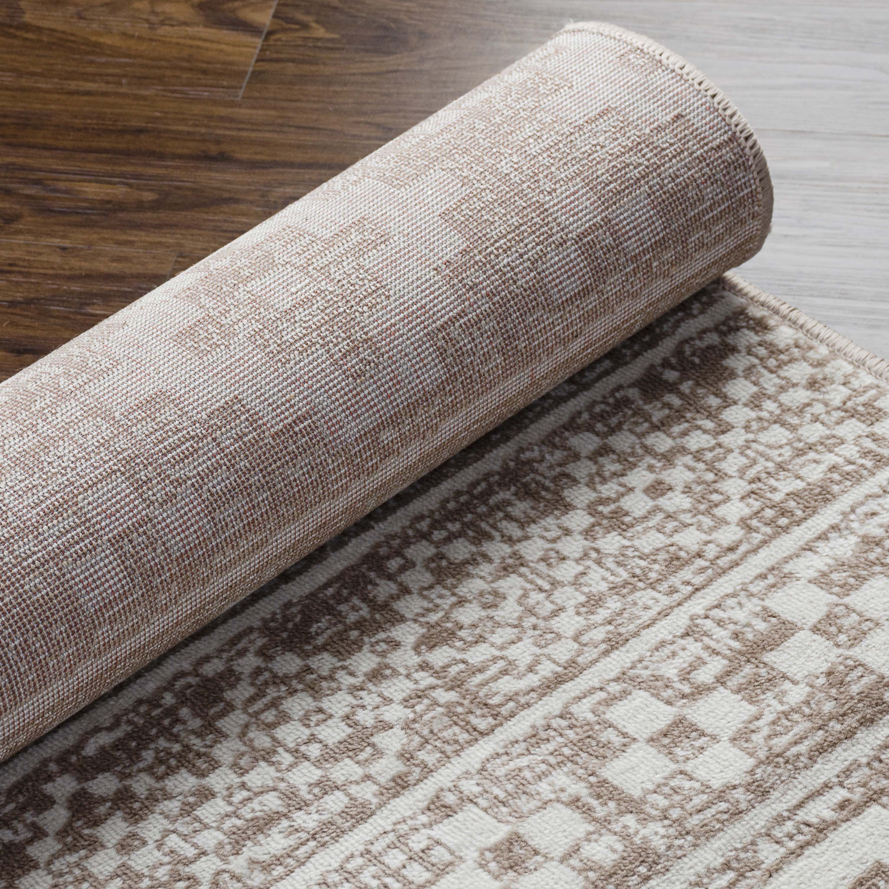 Stylish Geometric Diamond Pattern Indoor Area Rug & Runner - Soft Non-Slip Floor Carpet for Living Room, Bedroom, Hallway | Home Decor & Modern Interior Design