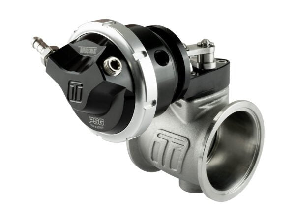 High Performance 6psi External Wastegate - Black Pneumatic Straight Gate for Turbocharged Engines | Perfect for Racing, Tuning & Performance Upgrades