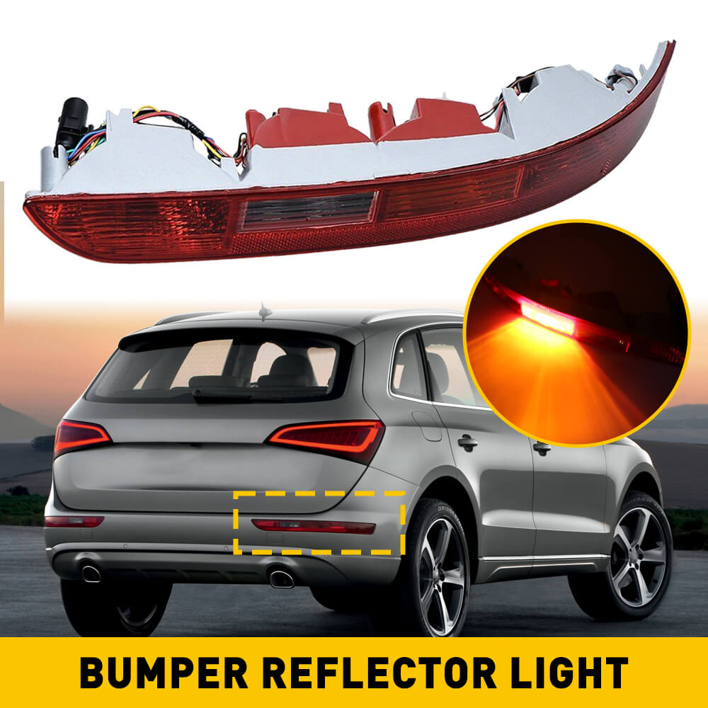 2009-2016 Audi Q5 Rear Bumper LED Reverse Tail Light & Fog Lamp - US Version Only | Enhanced Visibility & Safety for Night Driving & Parking