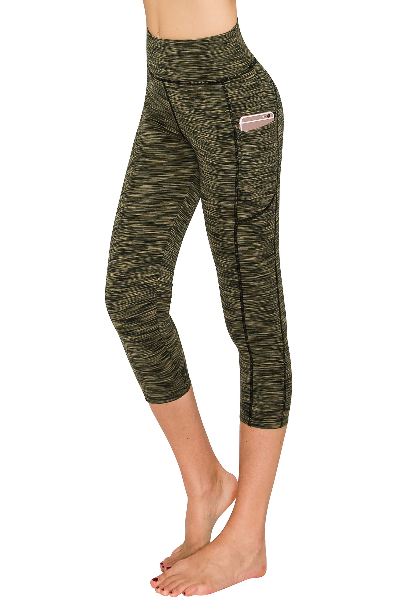ALWAYS Women's High Waisted Yoga Pants with Mesh Panels - Stretchy Workout Leggings for Running, Gym & Activewear | Perfect for Yoga, Pilates & Fitness Training