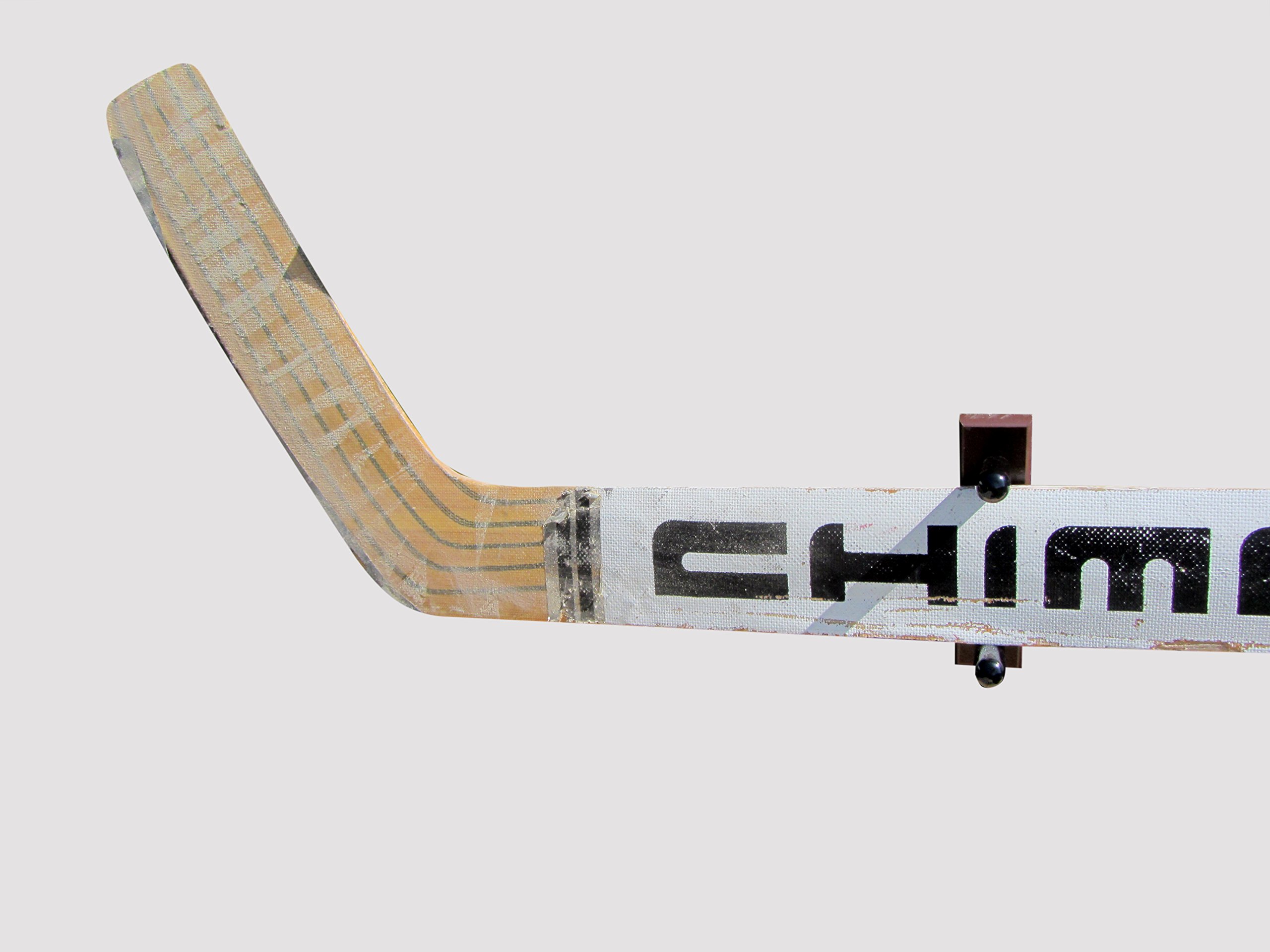 Premium Horizontal Wall Mount for Hockey Goalie Sticks - Made in USA - Perfect for Garage, Basement & Sports Room Organization