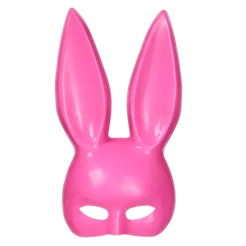 Unisex Bunny Mask for Halloween Party - Cute Rabbit Costume Accessory for Men & Women - Perfect for Cosplay, Costume Parties, and Festive Celebrations